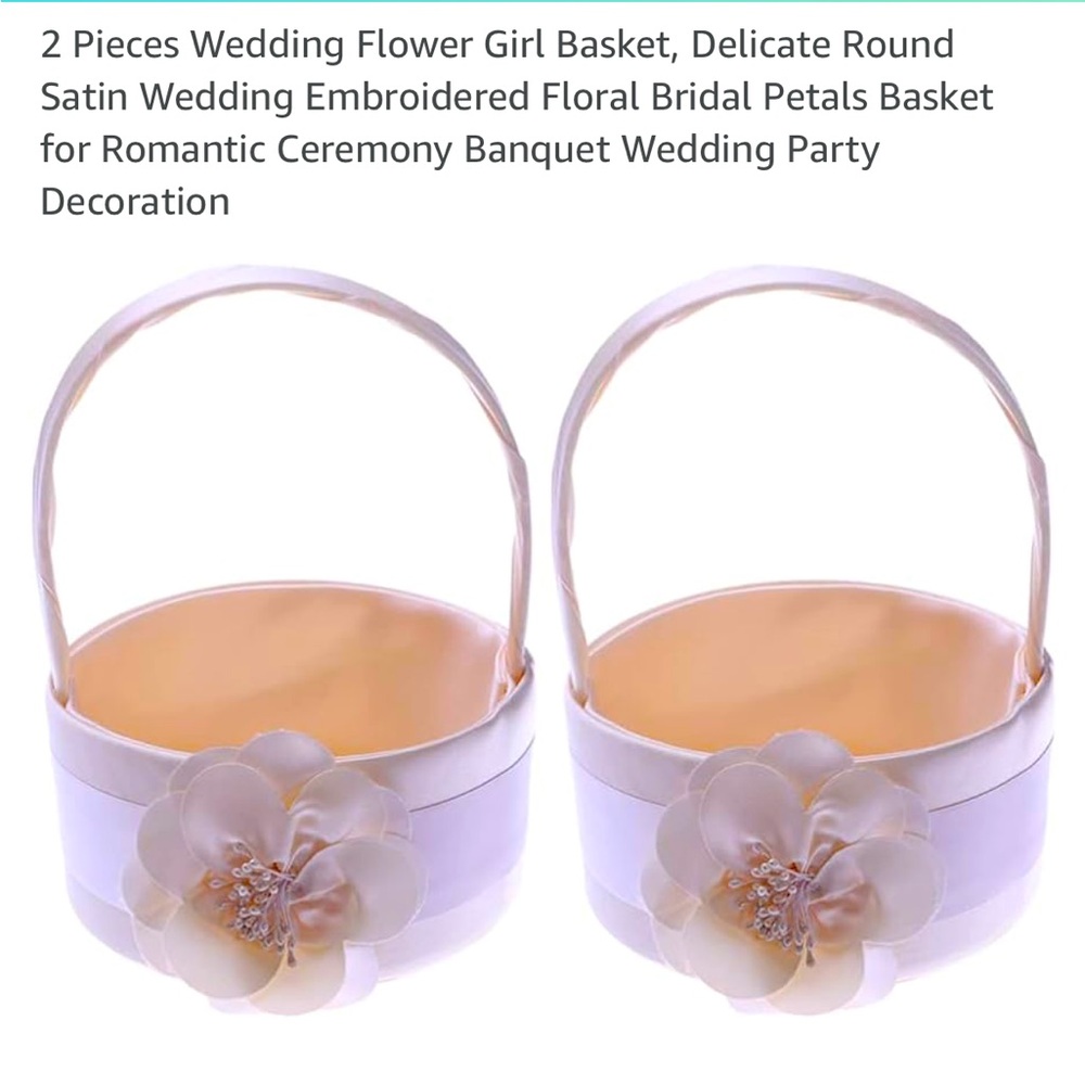 Flower girl baskets